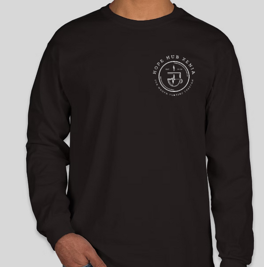 Hope Hub Long Sleeve Front and Back Logo Unisex