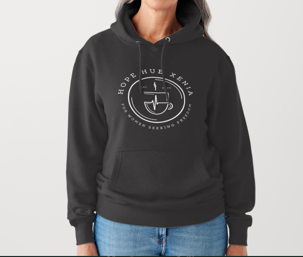 Hope Hub Hoodie Large Logo Unisex