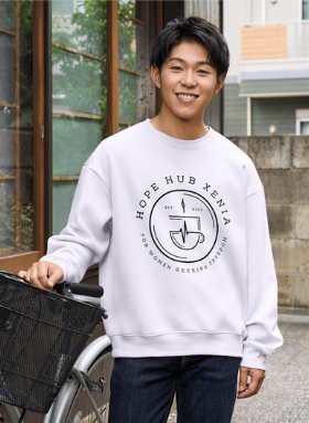 Hope Hub Crewneck Large Logo Unisex