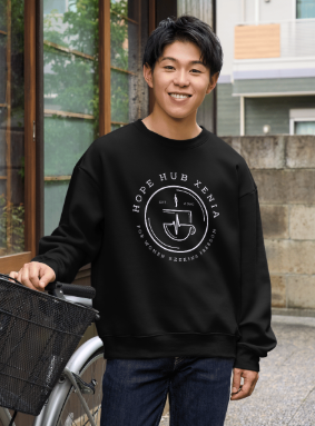 Hope Hub Crewneck Large Logo Unisex