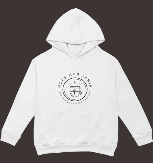 Hope Hub Hoodie Large Logo Unisex