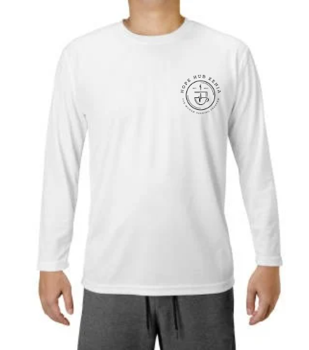 Hope Hub Long Sleeve Front and Back Logo Unisex