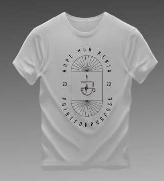 Print for Purpose Tee Large Logo Unisex