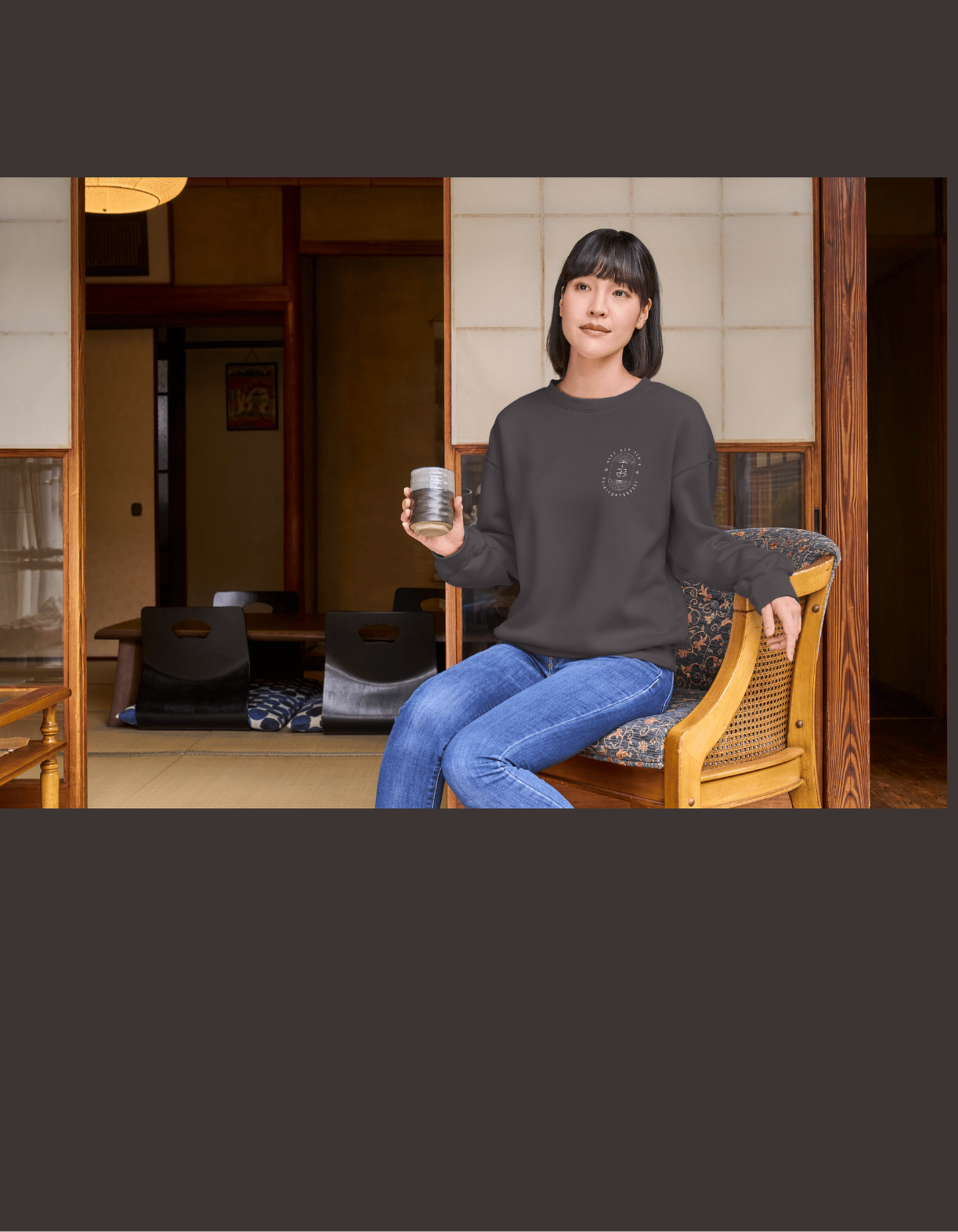 Print for Purpose Crewneck Small Logo Unisex