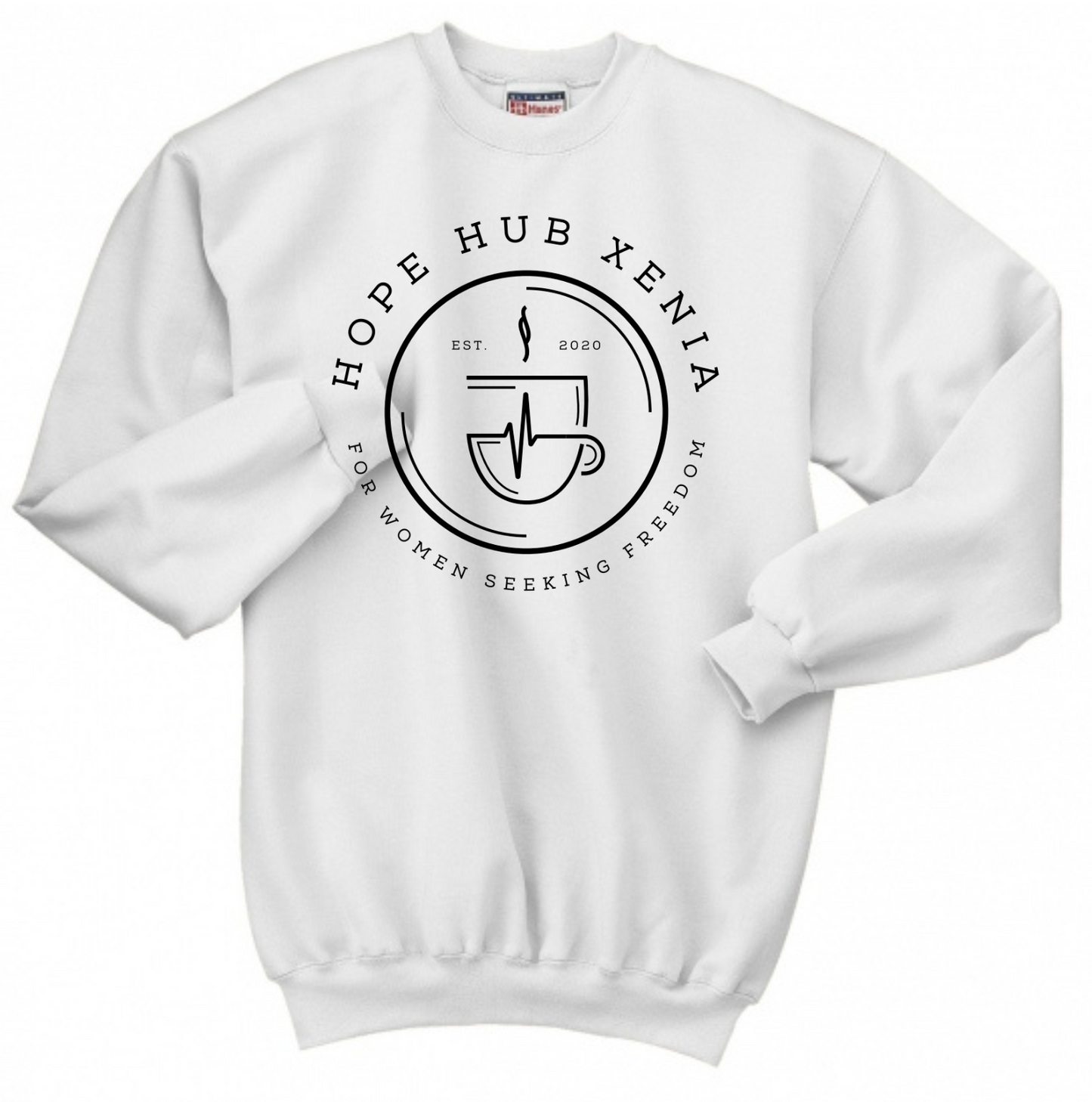 Hope Hub Crewneck Large Logo Unisex