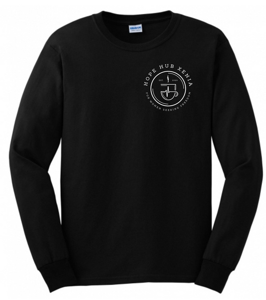 Hope Hub Long Sleeve Small Logo Unisex