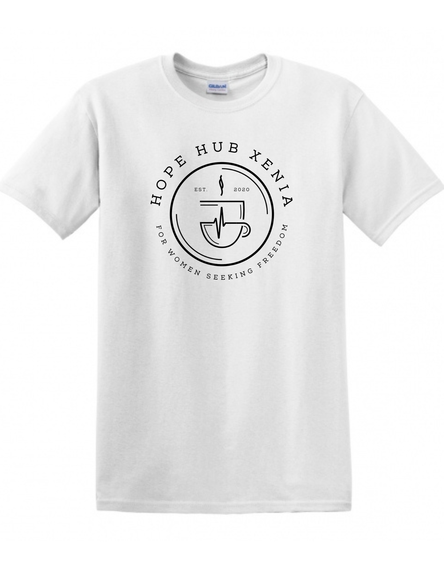 Hope Hub Tee Large Logo Unisex